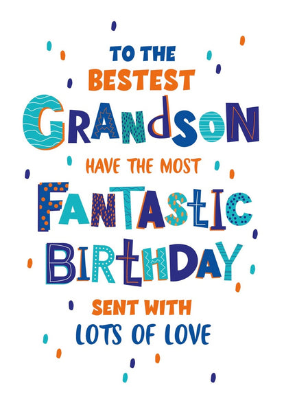 Grandson Greeting Card