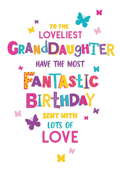 Grandaughter Greeting Card