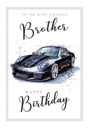 Brother Birthday Greeting Card