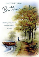 Brother in Law Birthday Greeting Card