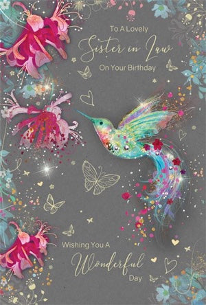 Sister in Law Birthday Greeting Card