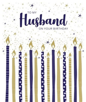 Husband Birthday Greeting Card