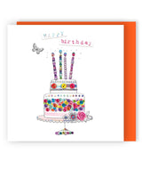 Cake Handmade Birthday Greeting Card