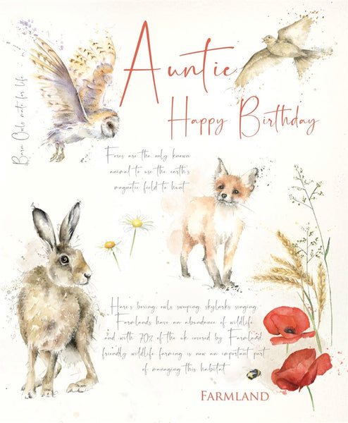 Auntie Greeting Card **