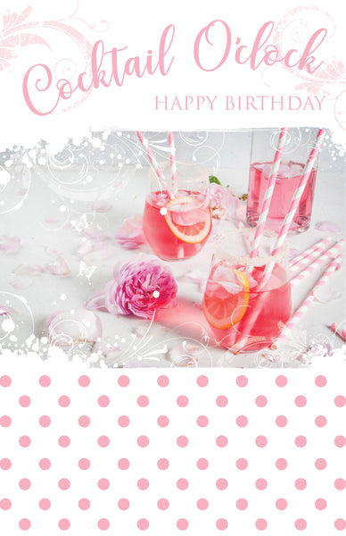 Open Female Birthday Card