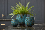 MAYA POT LIGHT BLUE 20CM X 22CM
