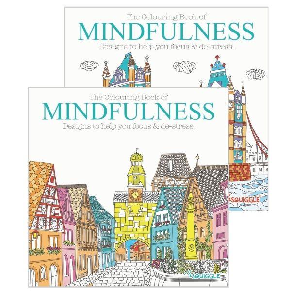 Mindfulness Colouring Book 1 & 2