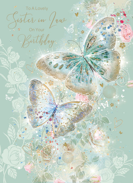 Sister in Law Birthday Grace Greeting Card