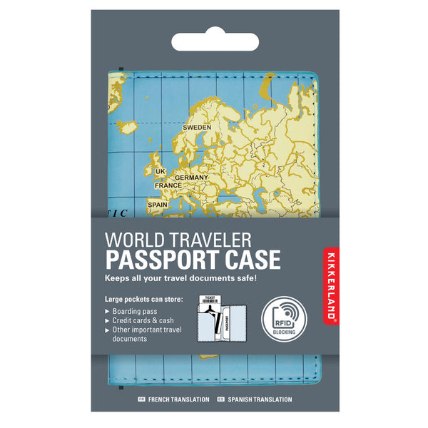 World Traveler Passport Case