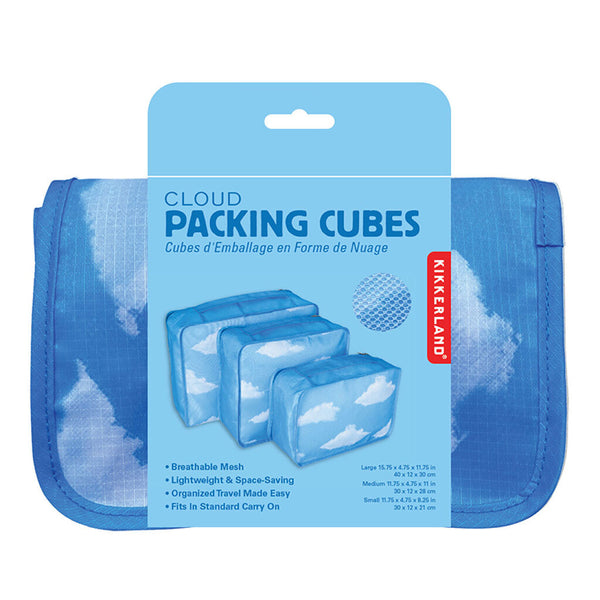 PACKING CUBES CLOUDS