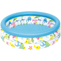 40" X 10" Coral Paddling Pool