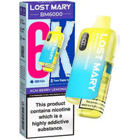 Lost Mary BM6000 Vape Blue Razz Lemonade