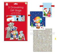 Christmas Drawstring Gift Sack ( 3 Sizes )