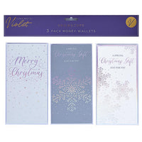 Snowscape Money Wallets 3 Pack