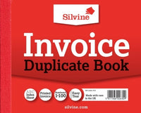 Silvine Duplicate Invoice Book