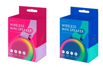 Light Up Wireless Mini Speaker