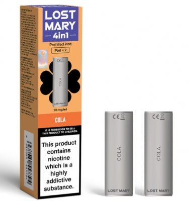 Lost Mary 4 In 1 Prefilled Vape Pod Cola