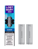 Lost Mary 4 In 1 Prefilled Vape Pod Blueberry