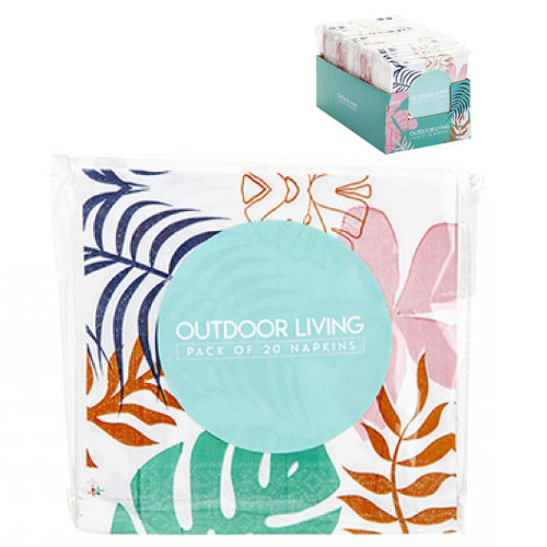 Outdoor Living Napkins 20 Pack