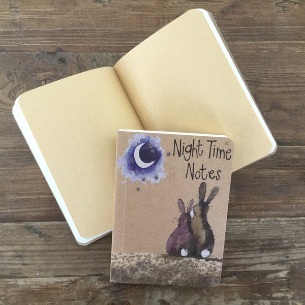 Moon Rabbit Small Kraft Notebook