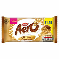Aero Golden Honeycomb Chocolate Sharing Bar 90g £1.25 PMP