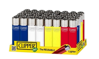 Clipper Promo Lighter Large Solid Colours