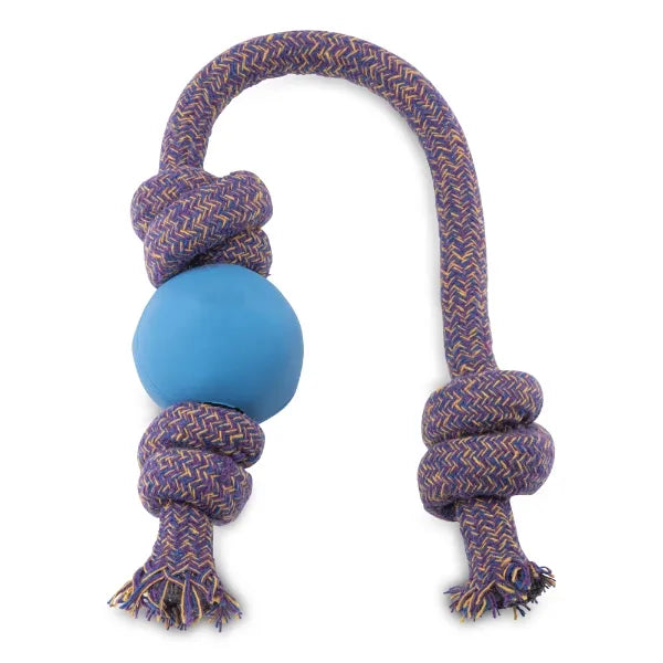 Beco Ball On A Rope Blue Small