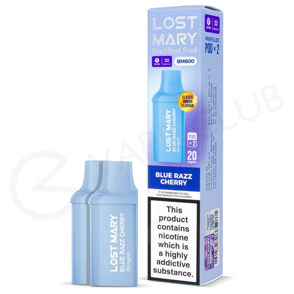 LOST MARY BM600 Prefilled Pod Blue Razz Cherry