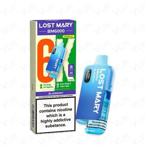Lost Mary BM6000 Vape Blueberry
