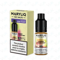 Maryliq E-liquid Cherry Lemon Mint 20mg 10ml