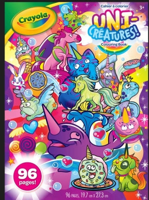 Crayola Unicreatures colouring book