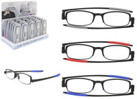 Slim Folding Reading Glasses With Carry Case