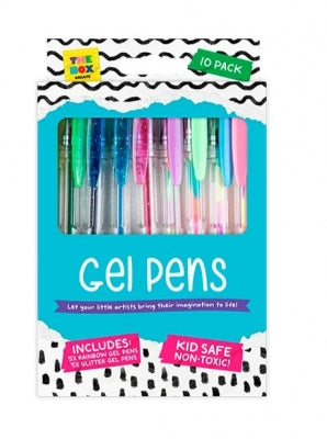 Rainbow Gel Pens 10pk