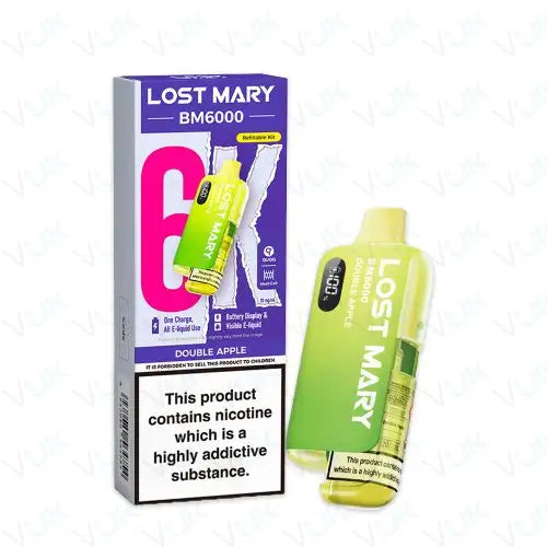 Lost Mary BM6000 Vape Double Apple