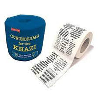 Conundrums For The Kazi Loo Roll