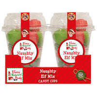 Elves Behavin' Badly Naughty Elf Mix Candy Cup 210g