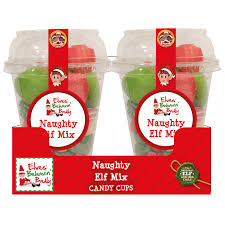 Elves Behavin' Badly Naughty Elf Mix Candy Cup 210g