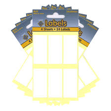 WHITE LABELS 24 x 50mm