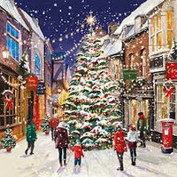 Festive Town Charity Cards Pk Of 6