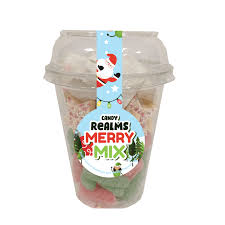 Candy Realms Merry Mix Candy Cup 195g