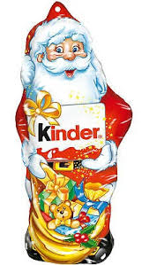 Kinder Milk Chocolate Christmas Santa Gift 110g