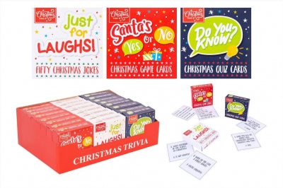 Christmas Trivia Card ( 50 Pack )