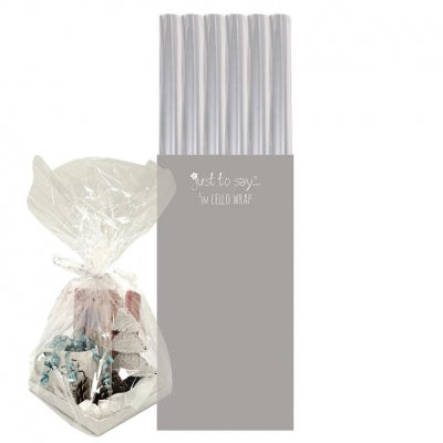 5 Metre Clear Cello-Wrap