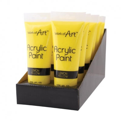 Yellow Acrylic Paint 120ml