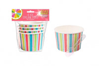 4 ICE CREAM TUBS & SPOONS
