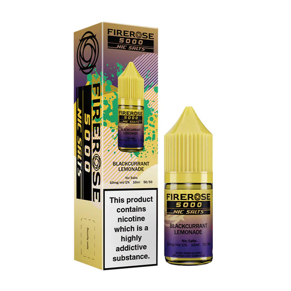 ELUX - SALT NIC - FIREROSE 5000 - BLACKCURRANT LEMONADE