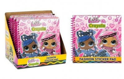 Crayola Fashion Sticker Book