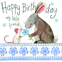 LITTLE FRIEND GREETING CARD