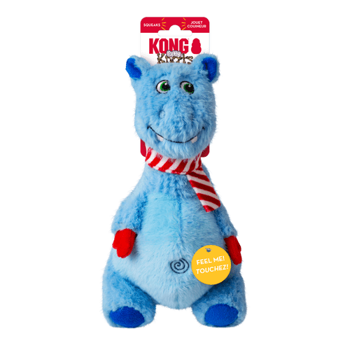 KONG Christmas Dog Knots Belly Hippo Medium/Large