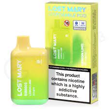 ELF BAR LOST MARY 2% NICOTINE BM600  Lemon/lime
